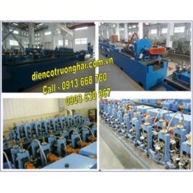 DÂY CHUYỀN SẢN XUẤT ỐNG THÉP ĐANG HOẠT ĐỘNG